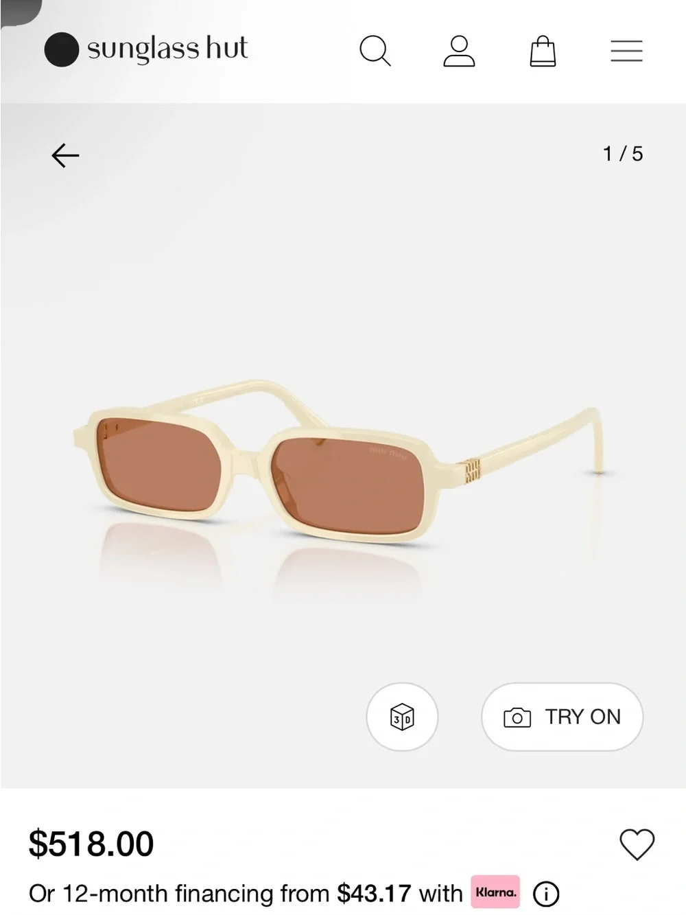 Miu Miu only tried